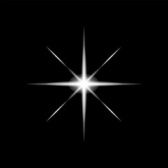 White light bright design highlight