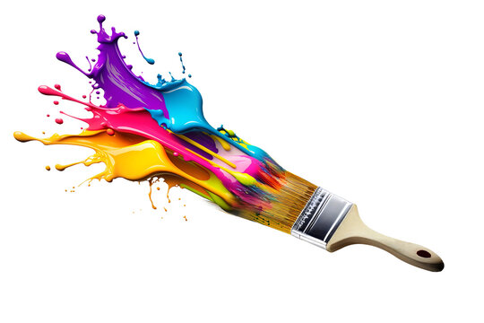 Rainbow Paintbrush Images – Browse 43,560 Stock Photos, Vectors, and Video