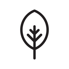 Obraz premium Tree vector line icon. Tree flat sign design. Tree symbol isolated pictogram. UX UI linear icon outline sign