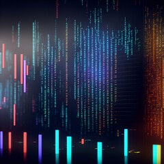 background neon digital colors
