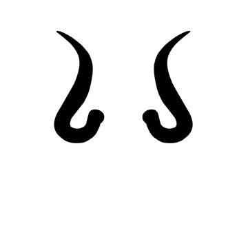 Devil Horns Silhouette