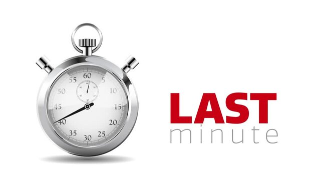 Last minute concept - stopwatch 