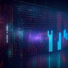 background with equalizer graphic
