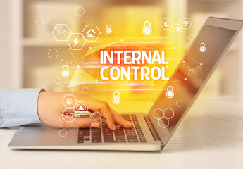 internet security and data protection concept