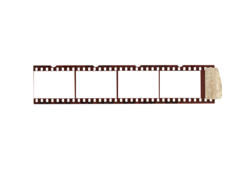 35mm film frame border strip analog png