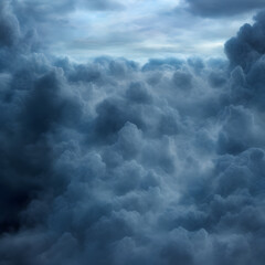 Storm clouds timelapse background Generative Art