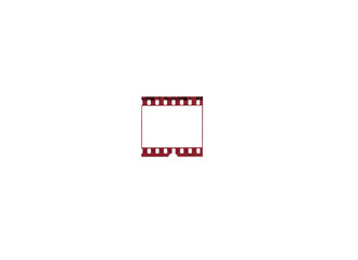 35mm film frame border strip analog png