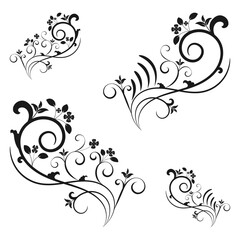 Decorative frames, Retro ornamental frame, Vintage rectangle ornaments and ornate border