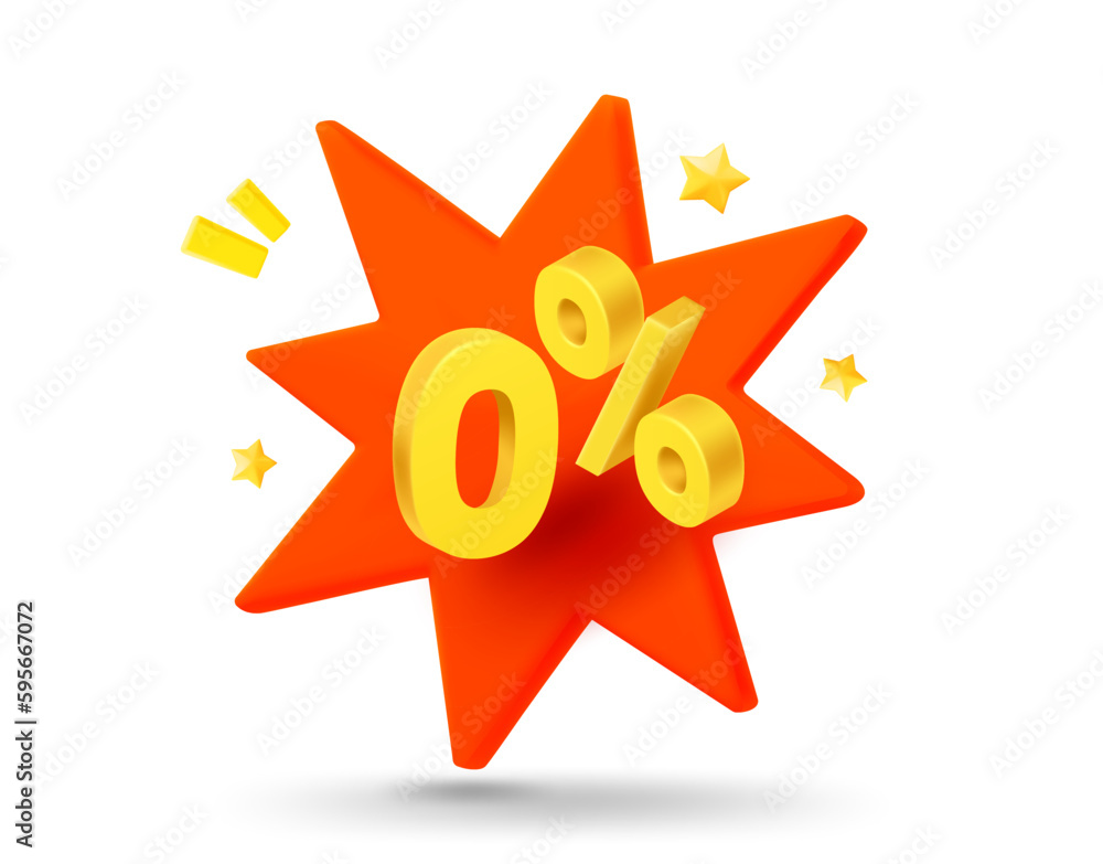 Poster shining gold digits with flash effect. season discount concept. 3d vector banner