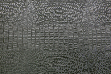 background of genuine leather in reptile style