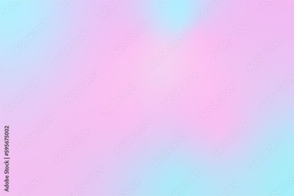 Poster abstract blurred background with pink blue cyan colored gradient. vector illustration. fluid pastel 