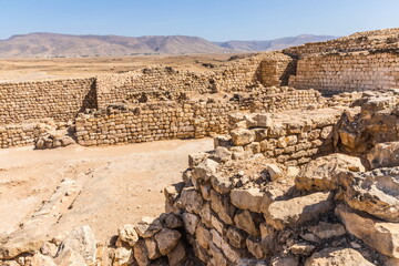 Obraz premium Khor Rori is a village known for its many archaeological ruins near Salalah, Sultate of Oman