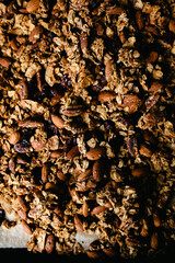 Homemade Granola Texture