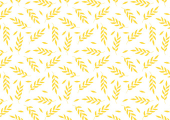 Wheat pattern wallpaper. oat symbol. free space for text. rice sign. Rice pattern wallpaper.