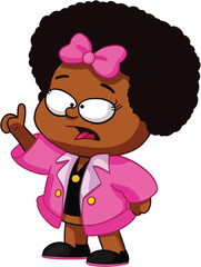cartoon of a child