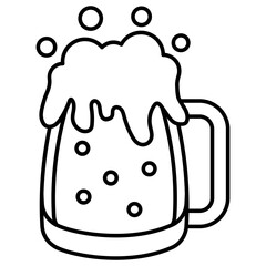Modern design icon of juice jug