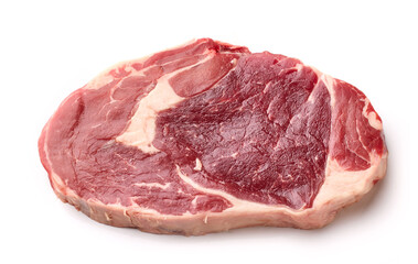 fresh raw beef entrecote steak