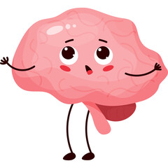 cartoon character brain