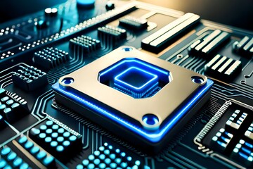 electronic circuit board, motherboard, Generative AI