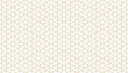 Seamless paper pattern in authentic arabian style.