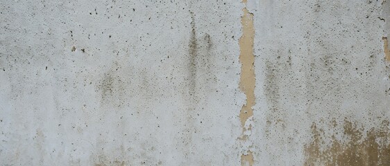 Empty gray concrete wall, generative ai.