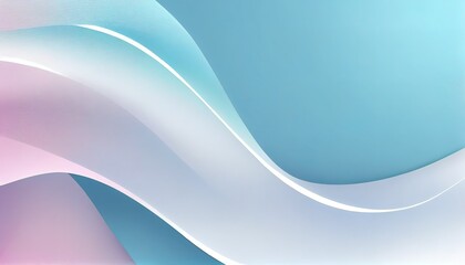 Tranquil Gradient & Delicate Lines Abstract Background, Pastel Pink to Sky Blue, Graceful Curves, Toon Shading, Flat Colors, Simplified Shapes, Bold Outlines, Dynamic Poses. Generative AI.