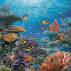 Obraz na płótnie Canvas Korallenriff