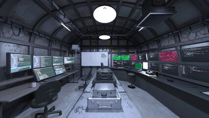 Naklejka premium コントロールルーム
