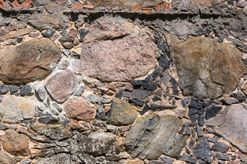 stone wall as background masonry from old stone3