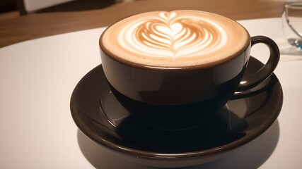 cup of cappuccino