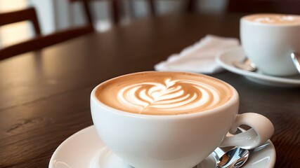 cup of cappuccino