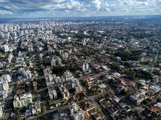 Aerial photo of Curitiba in Parana