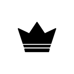 Crown Icon vector. Crown symbol for web site design,