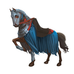 Medieval horse 