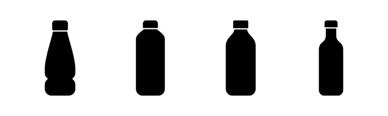 Bottle icon vector illustration. bottle sign and symbol