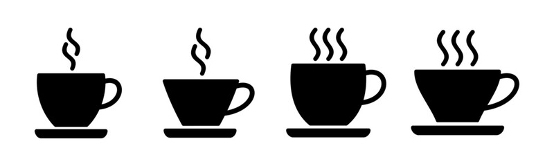 coffee cup icon vector illustration. cup a coffee sign and symbol