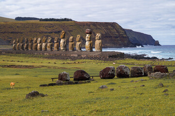 Ahu Tongariki in Rapa Nui / Easter Island