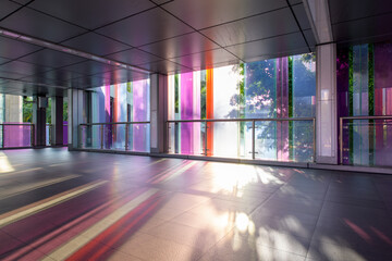 pedestrian overpass.