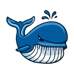 Angry Blue Whale