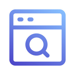 search gradient icon