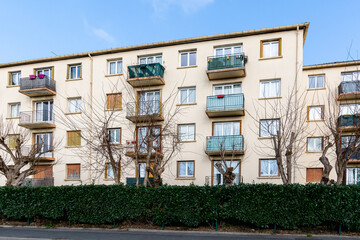 Immeuble des années 1960.