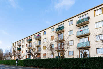 Immeuble des années 1960.