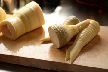 Bamboo shoots are common in many different Asian dishes.