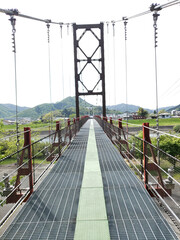 東山公園の吊り橋