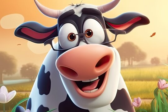 Dairy Cow Undergrad Getting An Education Generative AI