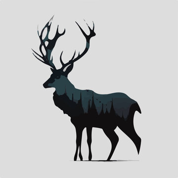 COOL AND UNIQUE VECTOR DEER