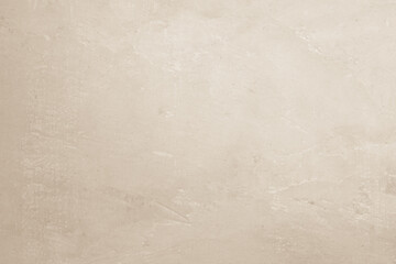 Colour old concrete wall texture background. Close Up retro plain cream color cement wall background texture. Design paper vintage parchment element show or advertise or promote product on display.
