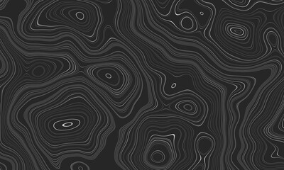 Abstract background with stripes or curves. Relief map