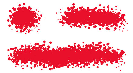 red ink splat