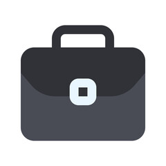 briefcase flat icon